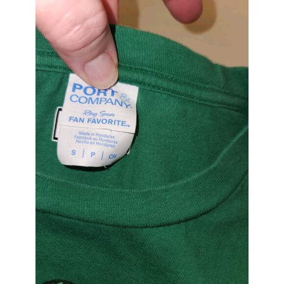 Vintage Marvel The Incredible Hulk Graphic St. Patrick's Day Shamrock T-Shirt - Picture 6 of 6